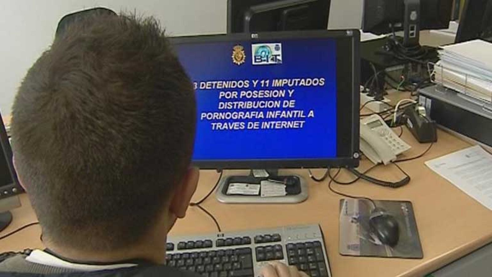 400 detenidos en 2012 por tenencia y distribución de pornografía infantil