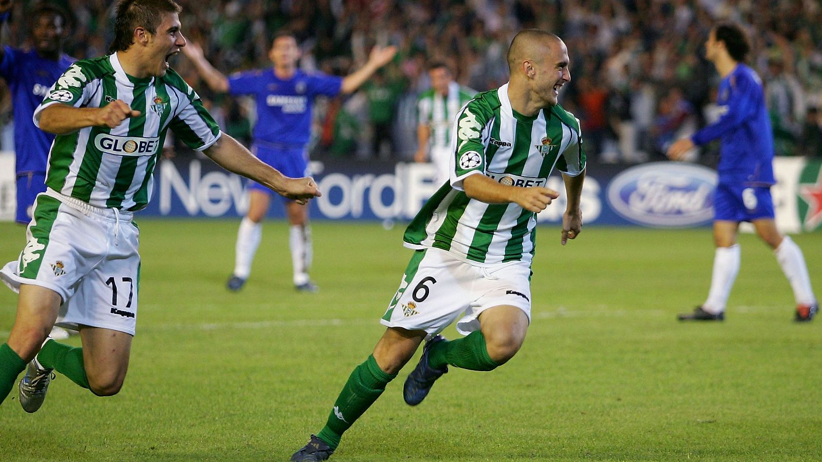 El gol de Dani que le dio la victoria al Betis ante el Chelsea en 2005 - Champions League | Ver