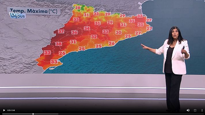 El temps - Calor de juliol, al maig