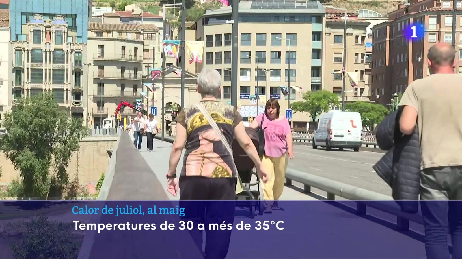Calor de juliol, al maig: temperatures de 30 a més de 35 graus - L'Informatiu | Veure