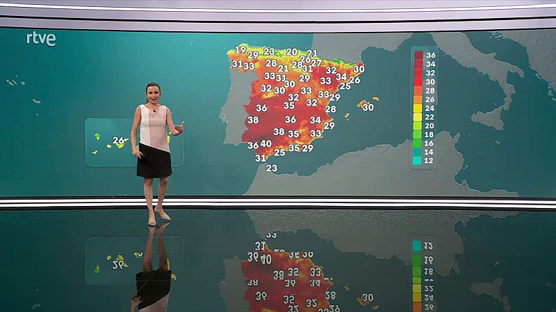 Se prevé que continúe tiempo anticiclónico estable en casi todo el país, con predominio de cielos poco nubosos o despejados - ver ahora