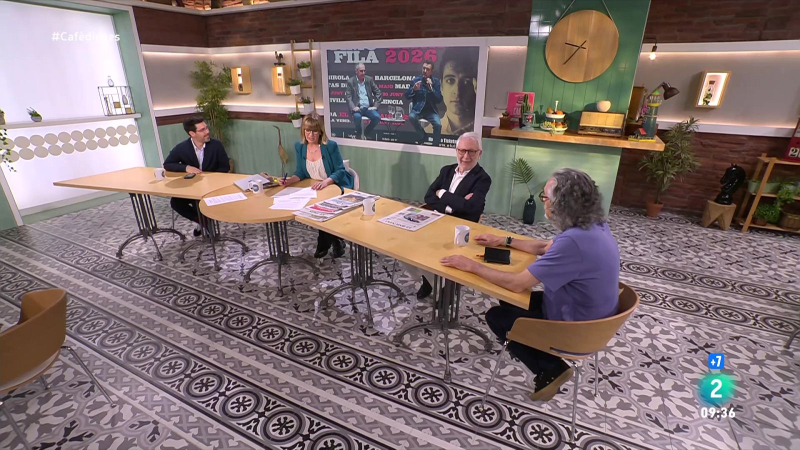 Gemma Nierga entrevista l'exdiputat d'ICV. Parlem d'habitatge amb Núria Garrido. I Oliver Laxe i Sergi López presenten la pel·lícula