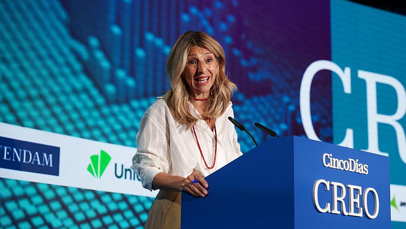 Yolanda Díaz tacha de "gravísimos" los audios contra la UCO y pide una "regeneración democrática"