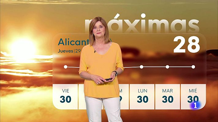 L'informatiu - Comunitat Valenciana - El tiempo en la Comunitat Valenciana 29/05/25