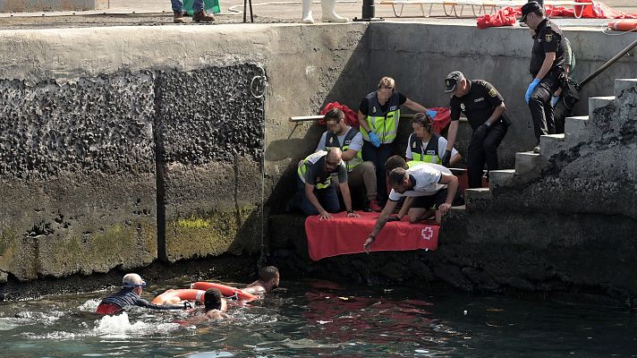 Informativo 24h - El vuelco de la patera en el Hierro, una situación "no habitual" tan cerca de tierra