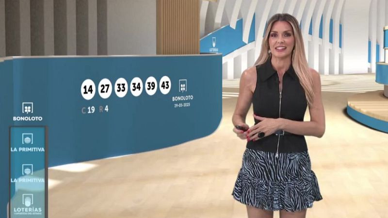 Sorteo de la Bonoloto del 29/05/25 - ver ahora