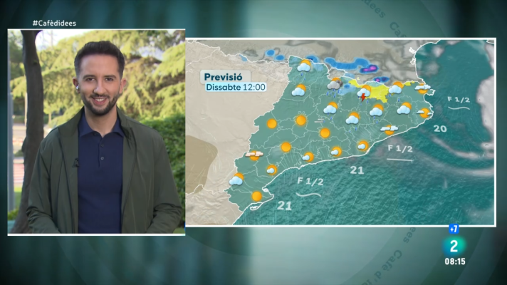 El temps - La calor toca sostre, amb sol i tronades de tarda