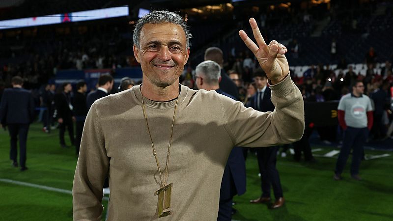 Luis Enrique conduce al PSG a su segunda final de Champions y está a un paso de su segundo triplete personal