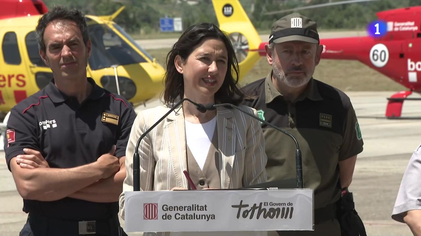 Les darreres pluges no fan baixar la guàrdia als boscos - L'Informatiu | Veure