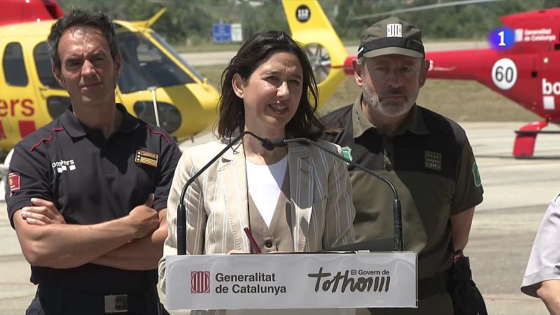 Les darreres pluges no fan baixar la guàrdia als boscos - L'Informatiu | Veure