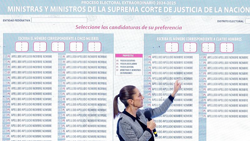 Los mexicanos, llamados a elegir a los cargos del Poder Judicial en unas elecciones inéditas