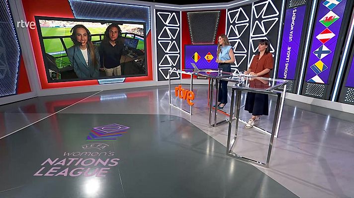 UEFA Women's Nations League - UEFA Women's Nations League. Previo: Bélgica - España