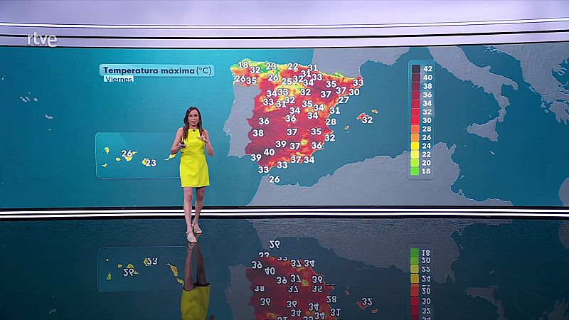 Tormentas localmente fuertes en un amplio entorno de la Ibérica, Cantábrico, mesetas y en el oeste de Sierra Morena - ver ahora