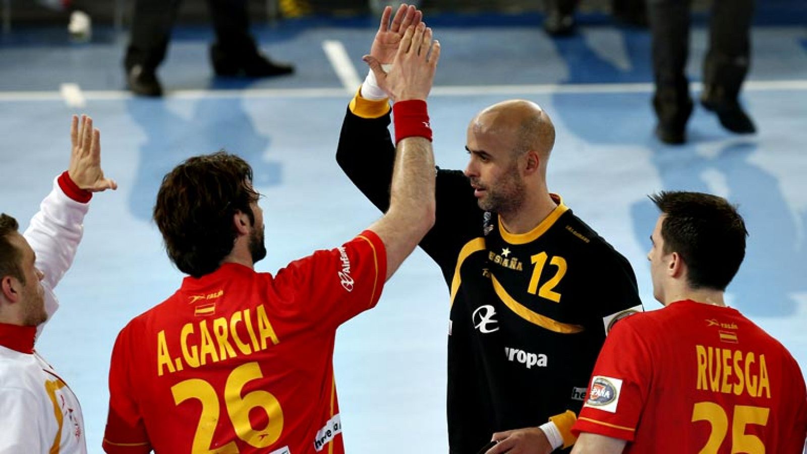 Ni el contundente 27-14 con el que la selección española de balonmano solventó ante Argelia su debut en el Campeonato del Mundo de España salvó al conjunto español de una intensa sesión de entrenamiento, en la que el primó el trabajo físico. Y es que