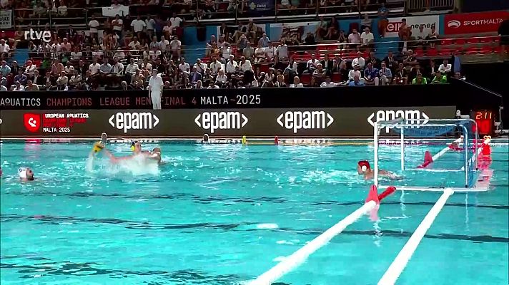 Waterpolo - Liga Europea masculina. Final Four 1ª Semifinal: VK Novi Beograd - Zodiac CNAB