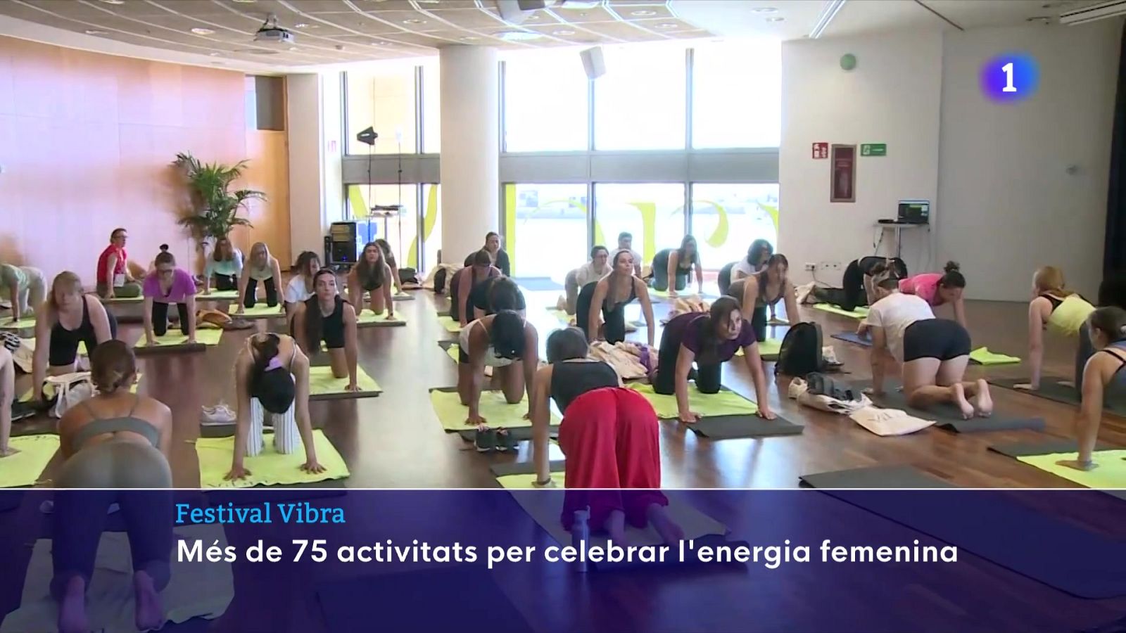 Fira de Barcelona acull el festival Vibra, que gira al voltant de l'energia femenina - L'Informatiu | Veure