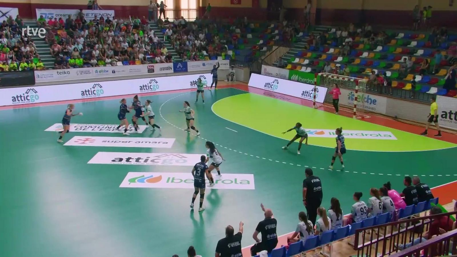 Balonmano - Liga Guerreras Iberdrola. Play Off Final 2º Partido:  Atticgo BM Elche - Super Amara Bera Bera - ver ahora