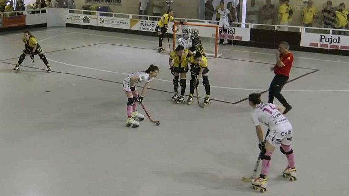 Hockey sobre patines - OK Liga Iberdrola. 25 Jornada: CP Vila-Sana Coop. D'Ivars - Generali HC Palau