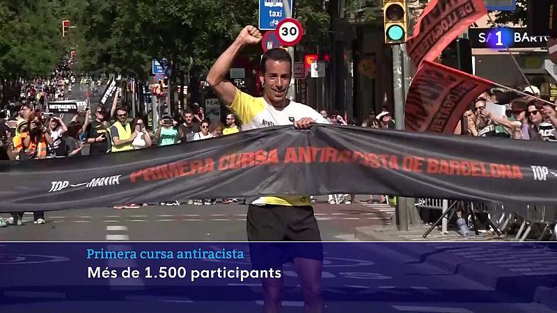 Barcelona corre contra els discursos d'odi de la mà de Top Manta - L'Informatiu | Veure