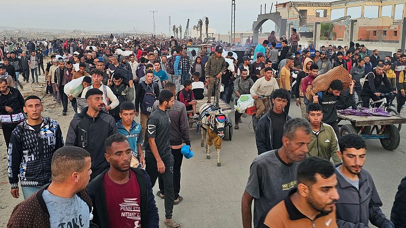 Mueren 31 personas por disparos cerca de un punto de distribución de ayuda en Gaza