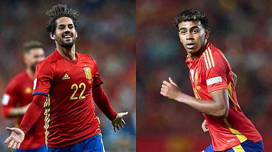 Isco y Lamine Yamal, la "mezcla perfecta" entre veteranía y juventud en la selección española