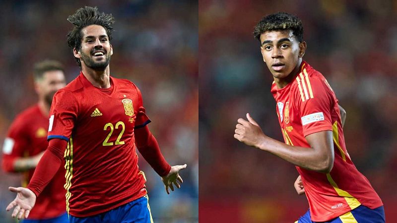 Lamine Yamal e Isco personifican la "mezcla perfecta" en la selección - UEFA Nations League | Ver