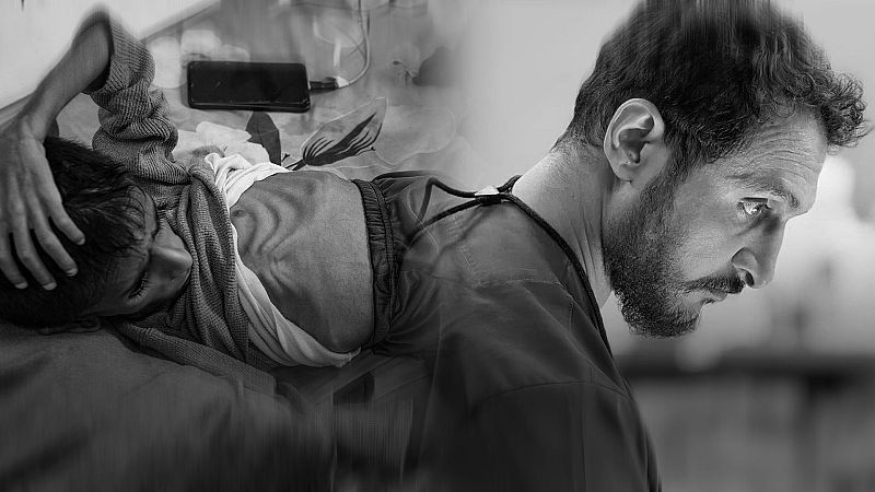 Mohamed, cirujano que se niega a salir de Gaza: "Estamos ahorcados por el hambre"