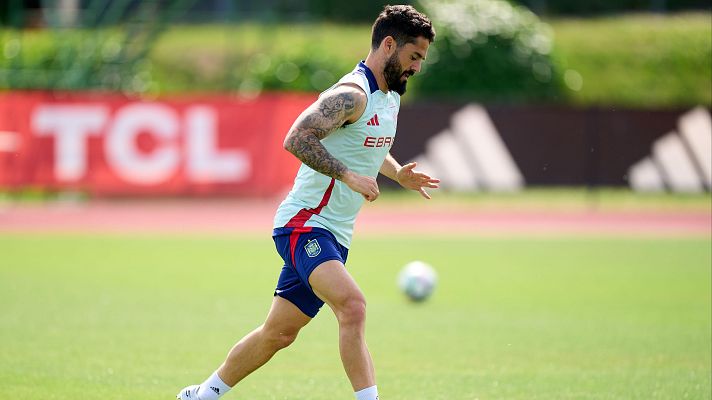 Los Deportes de La1 - Isco, la gran novedad en el entrenamiento de España para afrontar la Nations League