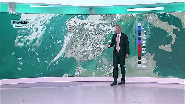 El tiempo - Temperaturas en descenso casi generalizado, más en las máximas en el norte y sudoeste peninsulares