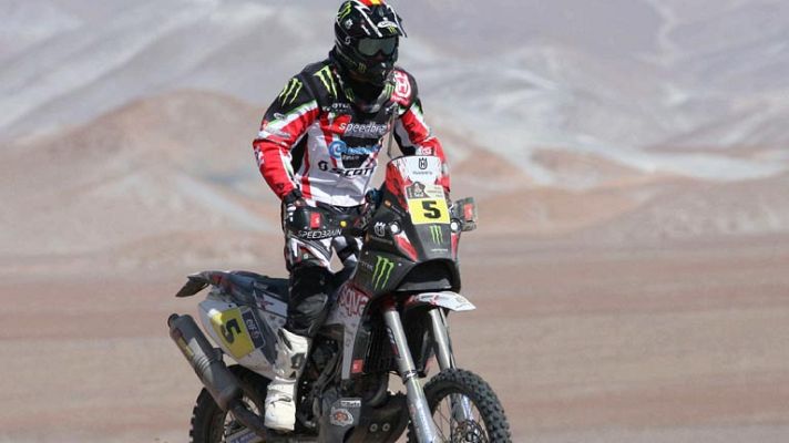 Telediario 1 - Victoria de Joan Barreda en la etapa del Dakar