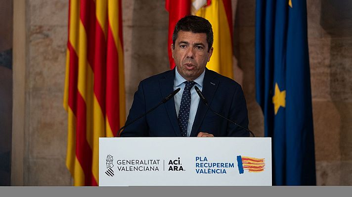 Telediario Matinal - Mazón acepta reunirse con las víctimas de la dana en "la zona cero"