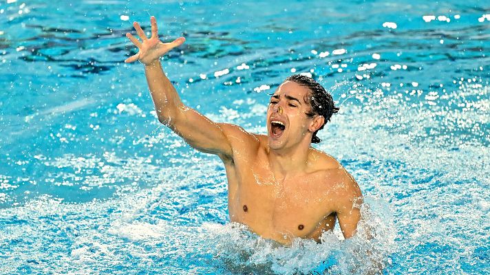 Natación - Jordi Cáceres, medalla de oro en sólo libre masculino en el europeo de Funchal