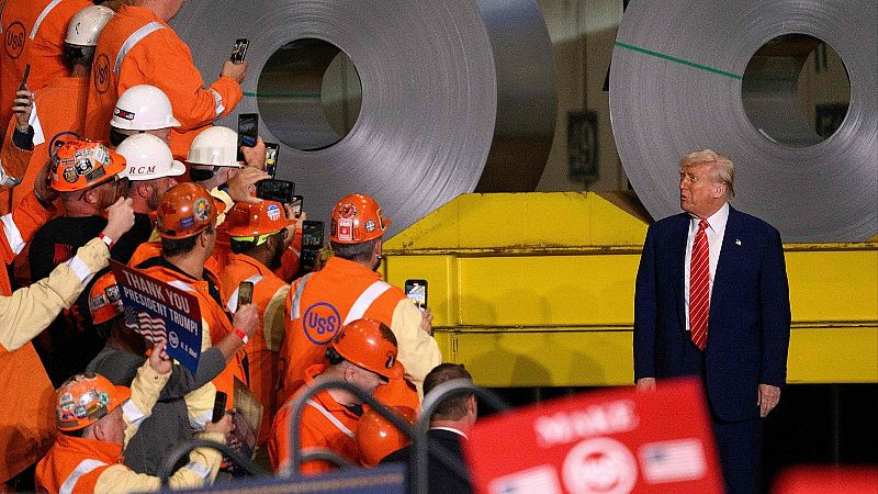 Trump firma la orden para imponer aranceles del 50% al acero y al aluminio