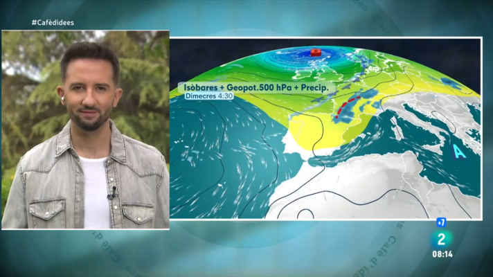 El temps - Dimecres variable, amb ruixats i calor suportable