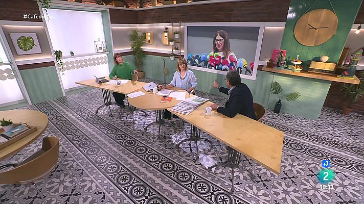 Cafè d'idees - Leire Díez: la seva comunicació i imatge, amb Lluís Pastor