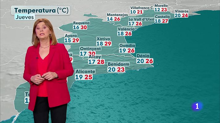 L'informatiu - Comunitat Valenciana - El tiempo en la Comunitat Valenciana 04/06/25