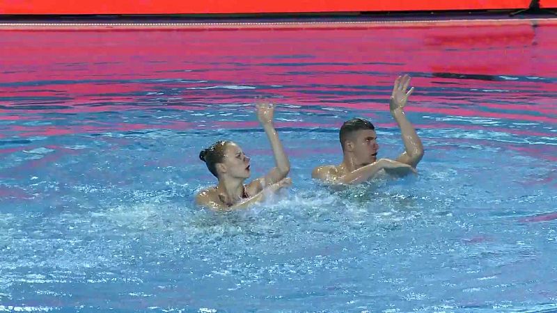 Natación Artística - Campeonato de Europa. Final Dúo Libre mixto  - ver ahora