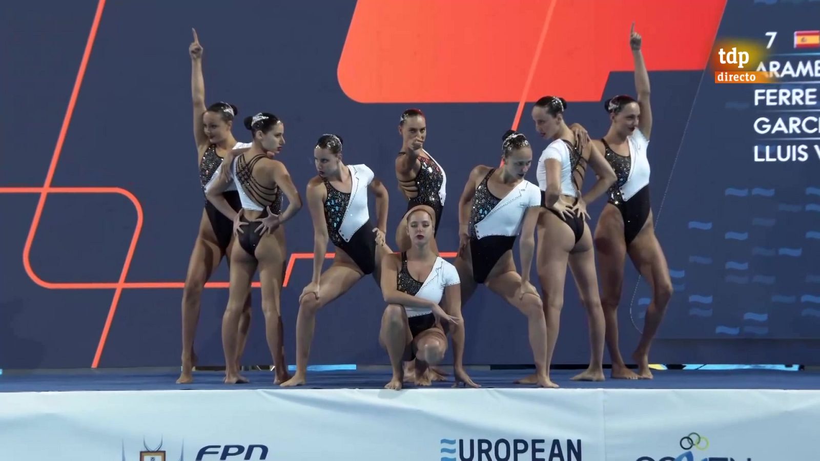 Medalla de oro para España en la rutina técnica por equipos - Natación | Ver