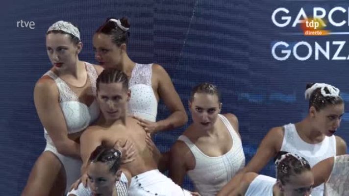 Natación - España cierra el Europeo con un bronce en rutina acrobática, su undécima medalla