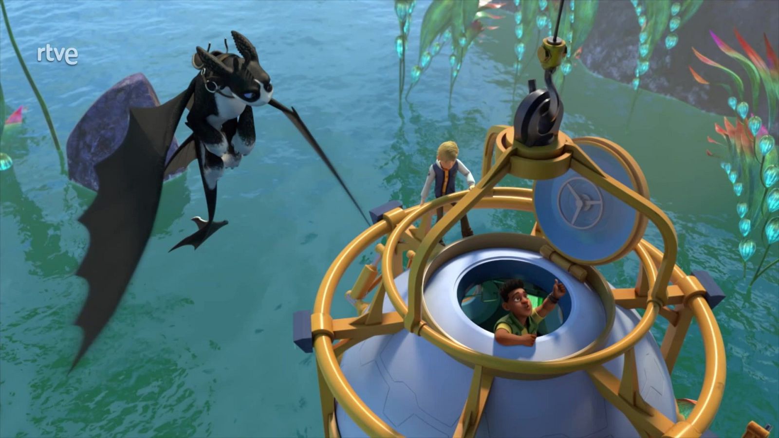 En las profundidades - Dragones, los nueve reinos | Ver