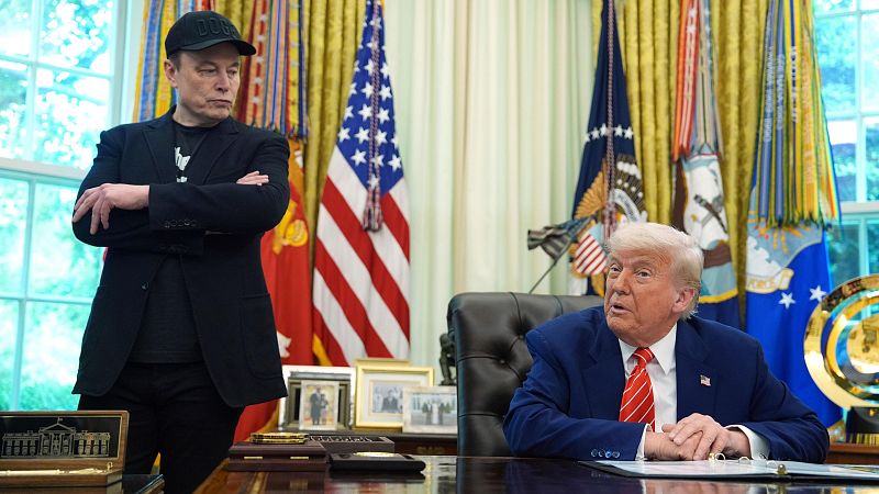 Trump y Musk se enfrentan en una guerra personal abierta que rompe su alianza