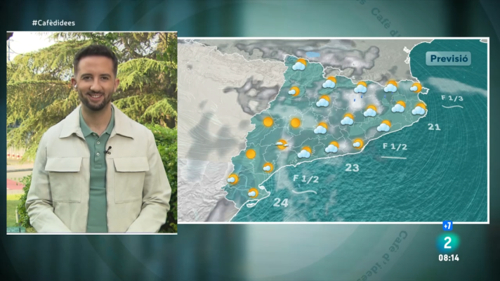 El temps - Cap de setmnana estiuenc: sol, alguns núvols, tronades de tarda al Pirineu, calor i xafogor