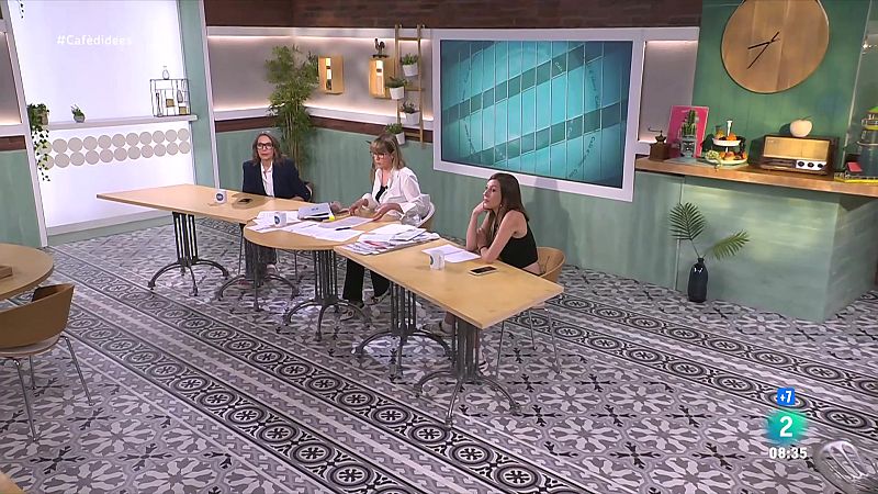 Cafè d'idees - Javier Lambán, Xavier Vilajoana i Najat El Hachmi