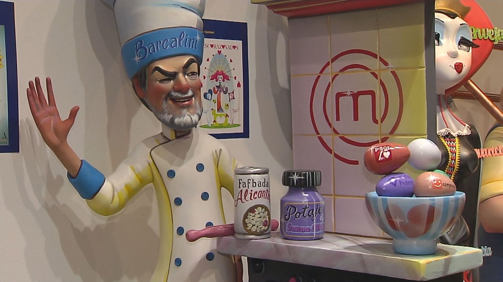 Els millors ninots de les Fogueres d'enguany es poden vore en la Llotja del Peix d'Alacant | Ver