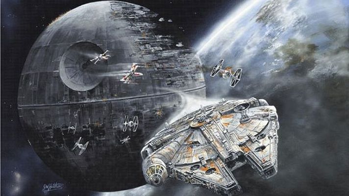 Telediario 1 - La Casa Blanca rechaza construir la estación espacial 'Estrella de la Muerte'