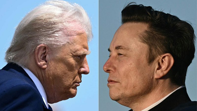 Trump y Musk rompen su alianza públicamente con mensajes en redes y amenazas cruzadas