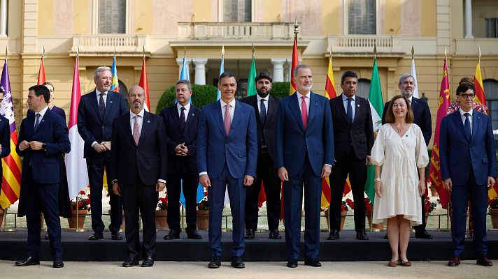 Telediario 1 - Sánchez propone más inversión en vivienda y los líderes regionales se centran en la financiación autonómica