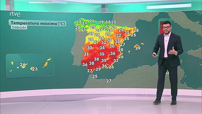 Las temperaturas ascenderán de forma entre ligera y moderada en la Península y Baleares - ver ahora