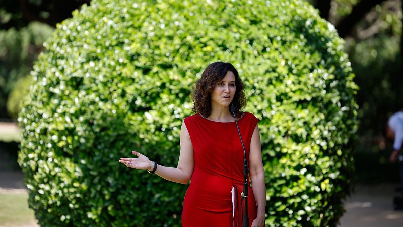 Ayuso sobre García: "No quiero que me de dos besos una persona que nos llama asesinos" - Especiales informativos | Ver