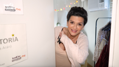 Visitamos el camerino de Sabela Arán, Victoria en 'Valle Salvaje'